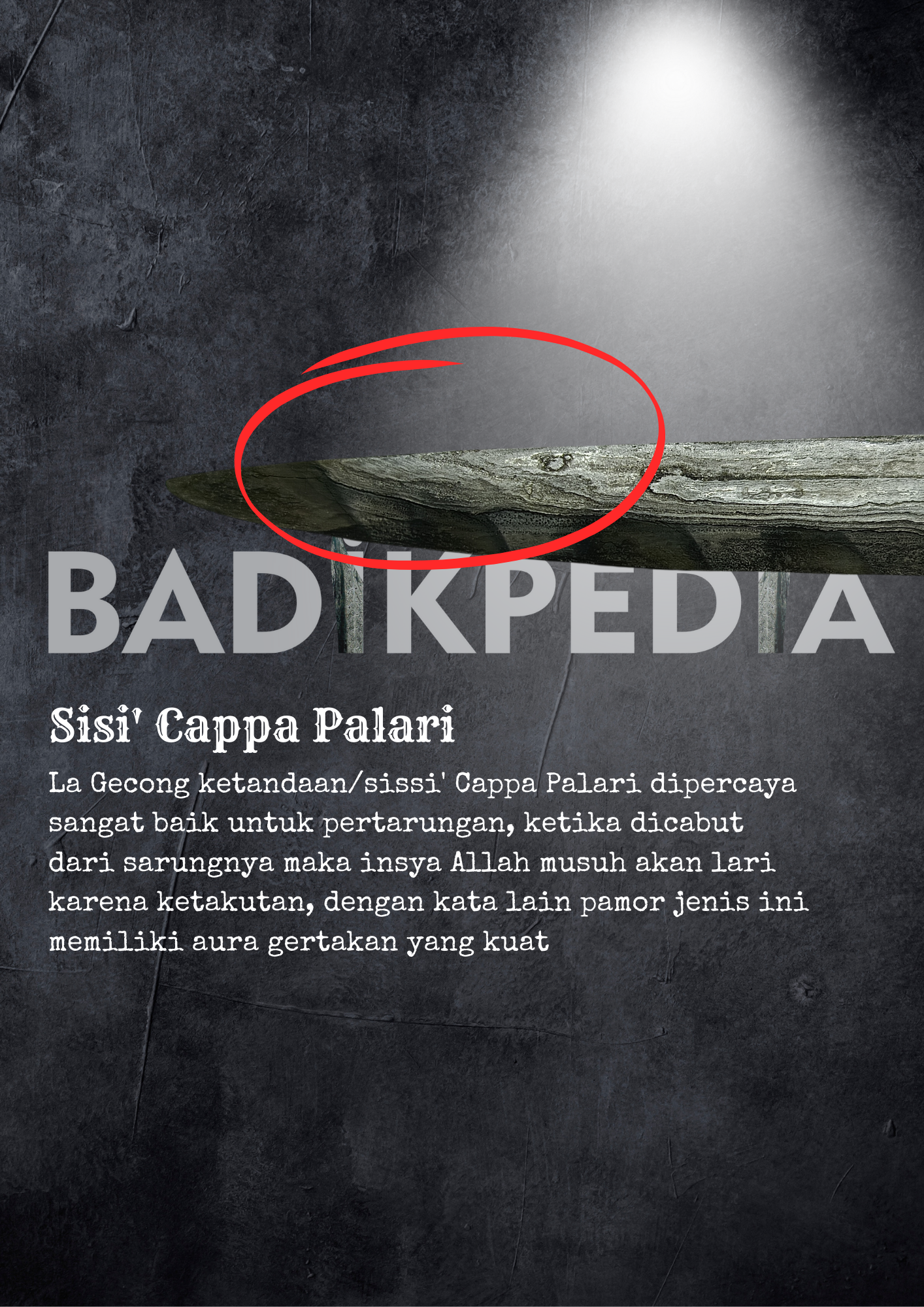 Badik La Gecong 07