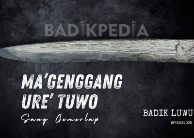 Badik Luwu Ma’gengang Ure’ Tuwo – BP16042025