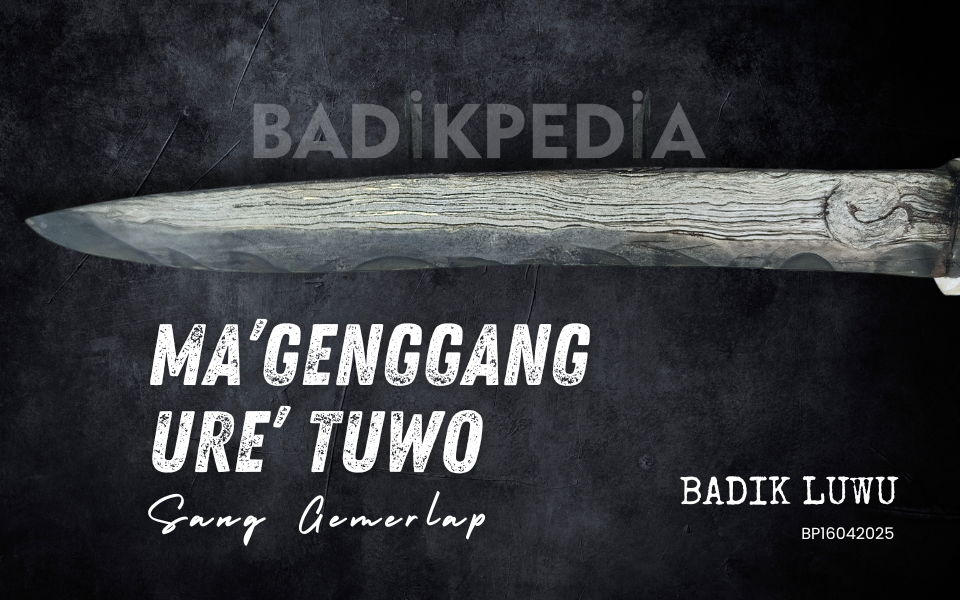 Badik Luwu Magenggang Badik Raja BP15042025