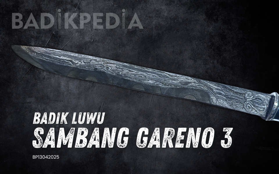 Badik Luwu Sambang Gareno 3
