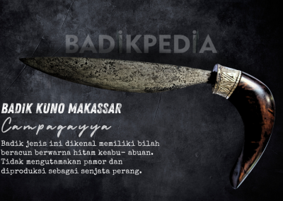 Badik Makassar Campagayya 19 CM – BP26042025