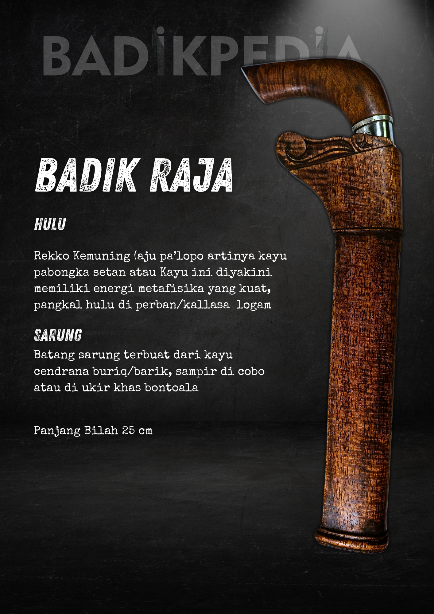 Badik Raja BP15042025 -01