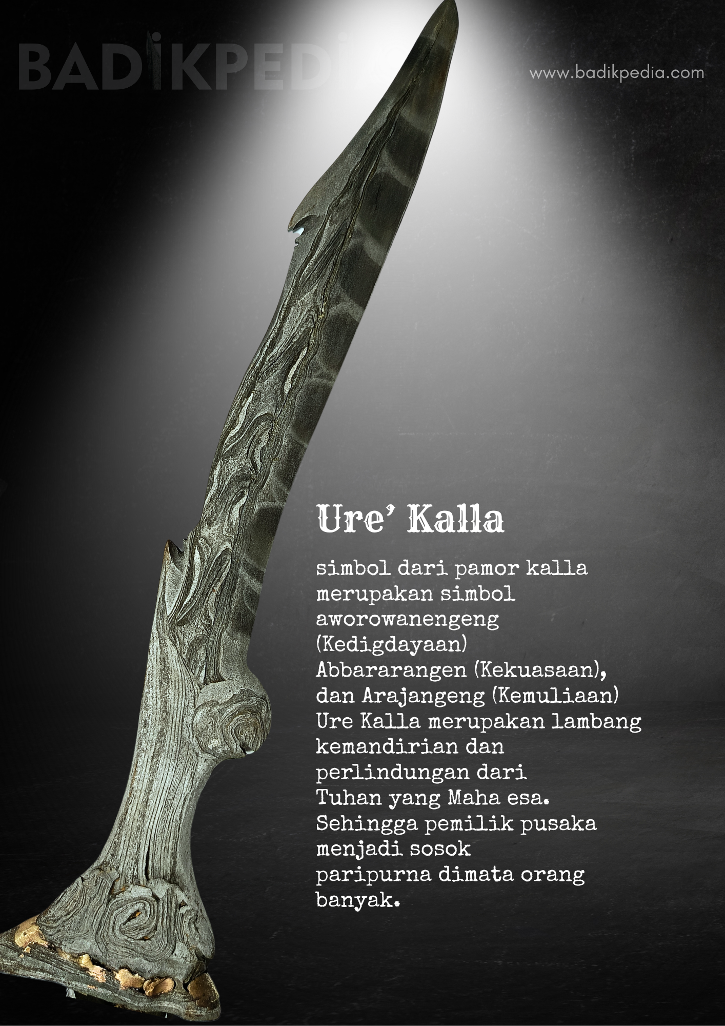 10 Keris kontenporer Pusaka Bugis Luwu