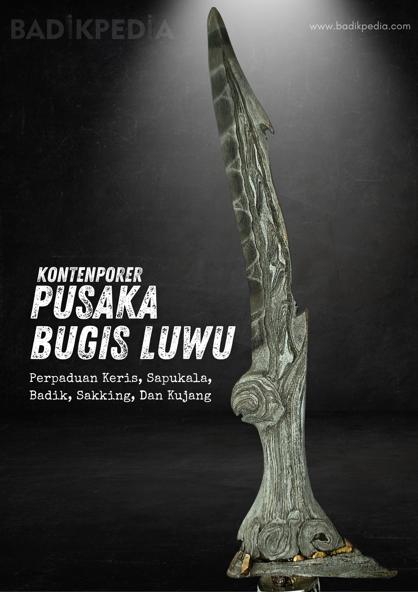 6 Keris kontenporer Pusaka Bugis Luwu
