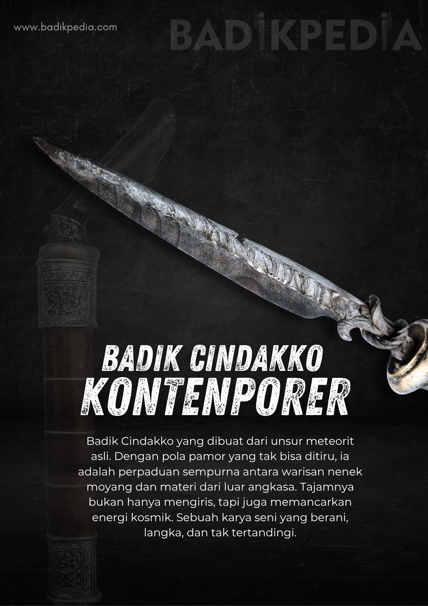 35 Keris kontenporer Pusaka Bugis Luwu