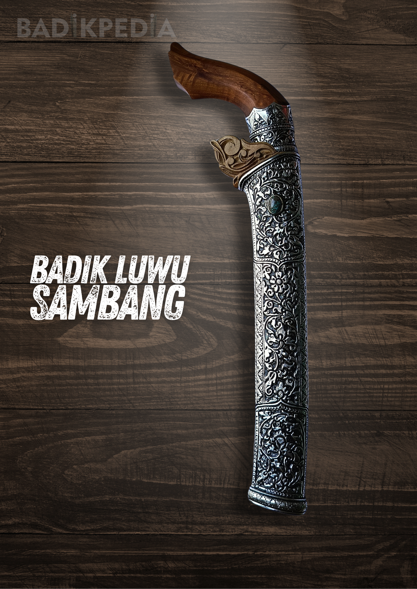 Keris kontenporer Pusaka Bugis Luwu