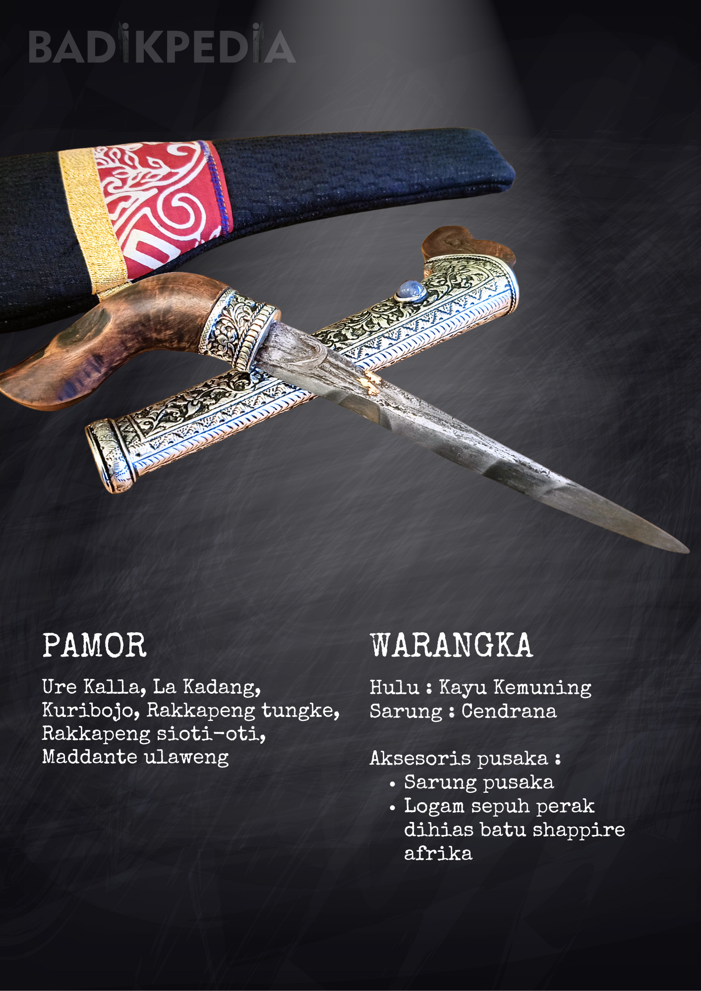 Badik Luwu Petarung